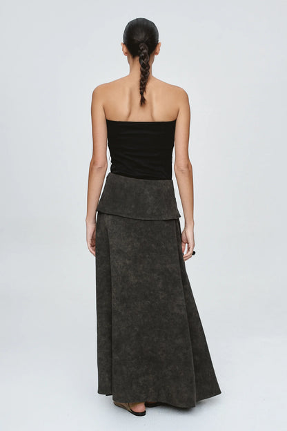 Taffy Skirt - Washed Black