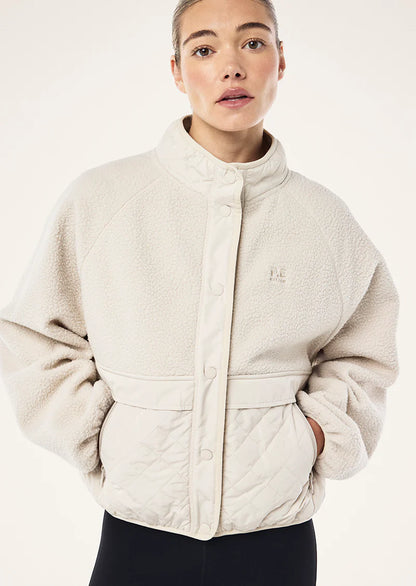 Technique Quilt Jacket - Cloud