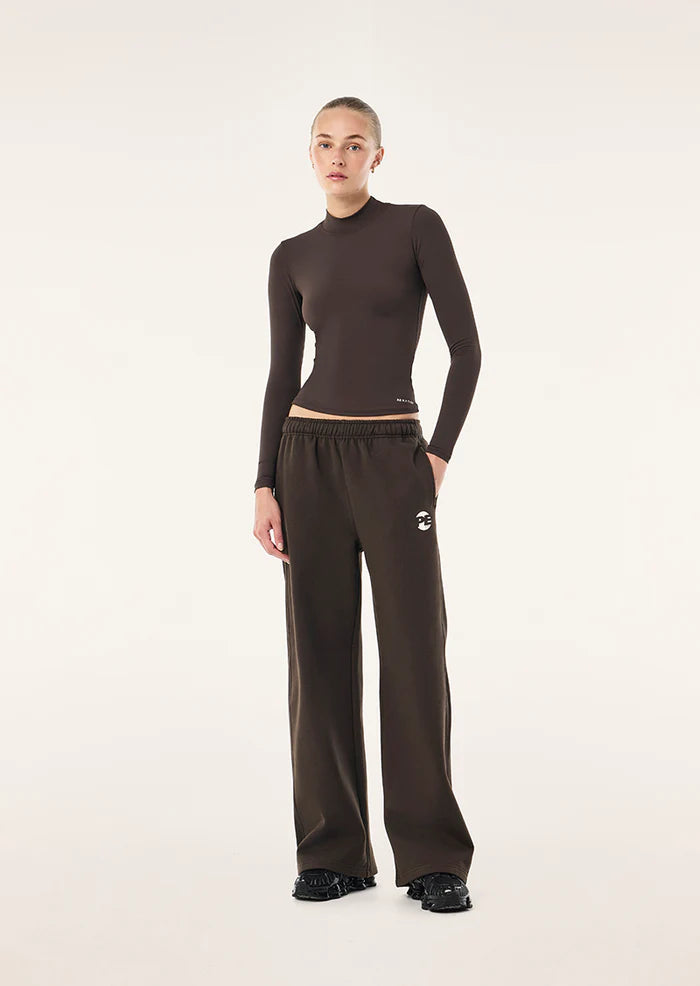 Voltage Straight Leg Trackpant - Coffee