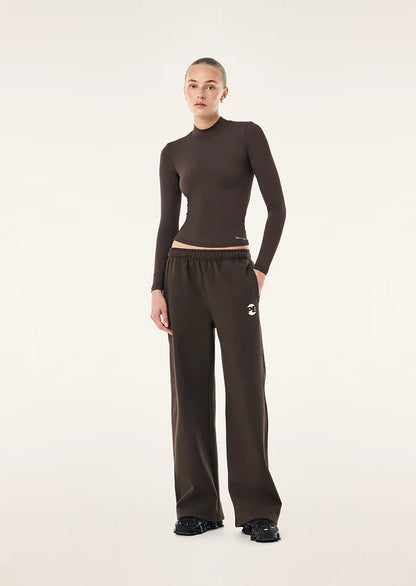 Voltage Straight Leg Trackpant - Coffee