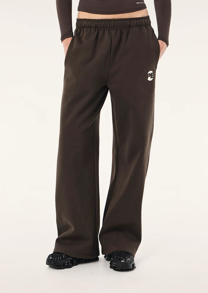 Voltage Straight Leg Trackpant - Coffee