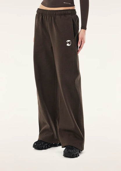 Voltage Straight Leg Trackpant - Coffee