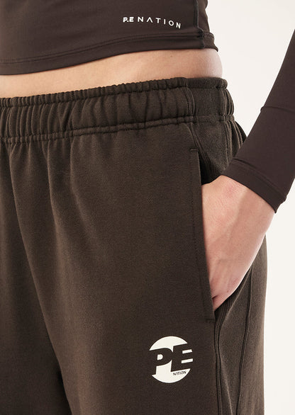 Voltage Straight Leg Trackpant - Coffee