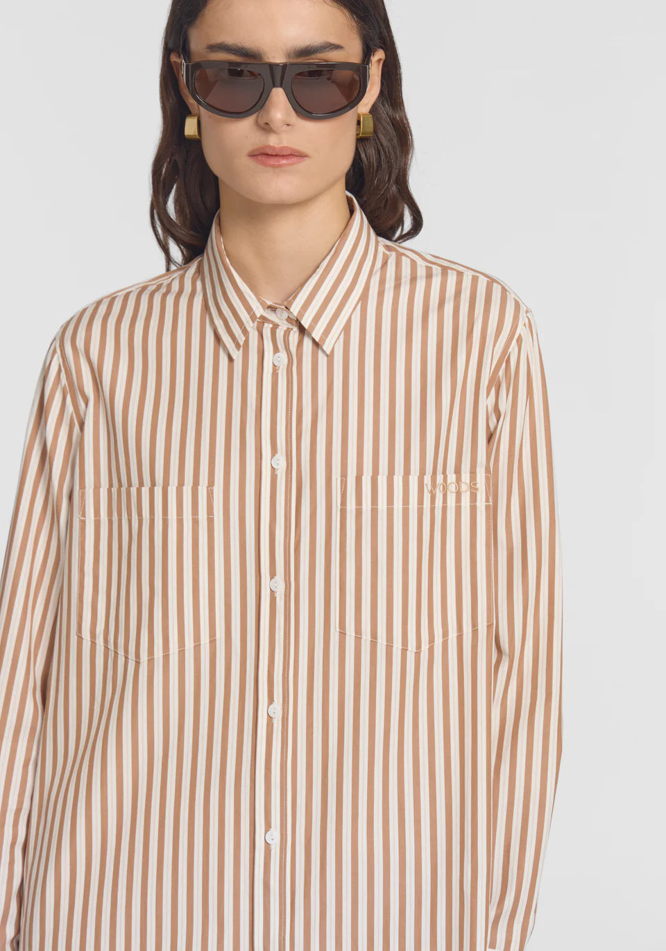 Convent Shirt - Cameo Stripe