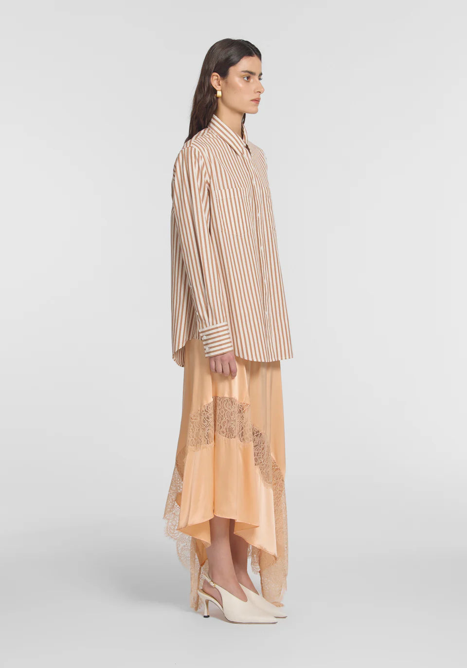 Convent Shirt - Cameo Stripe