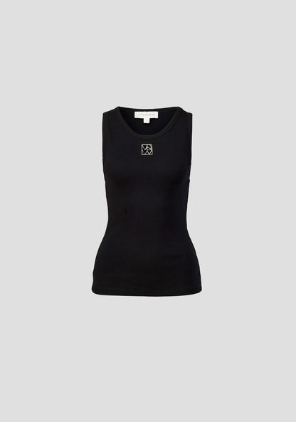 V&W  Metal Tank - Black
