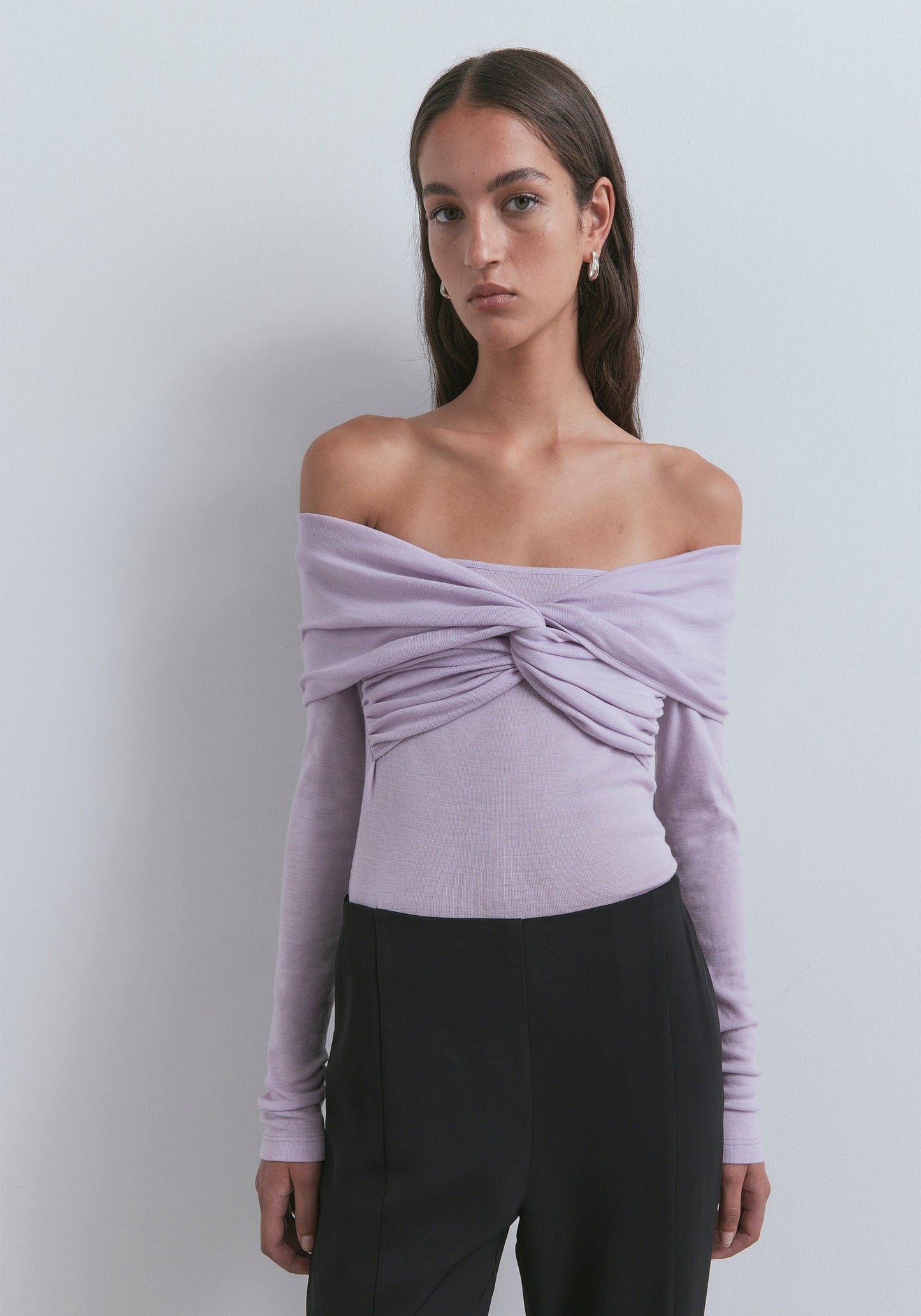 Titanic Merino Top -  Lavender