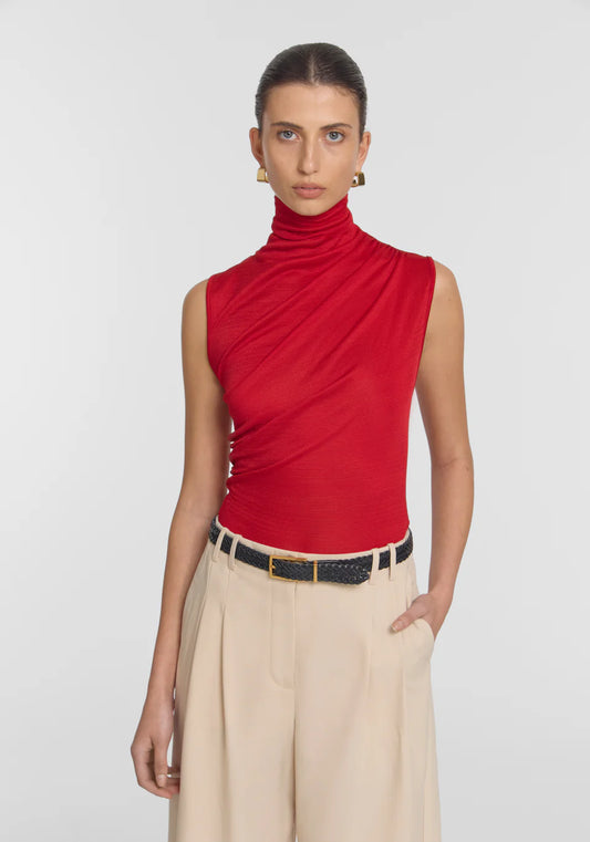 Sunset Top - Sunset Red
