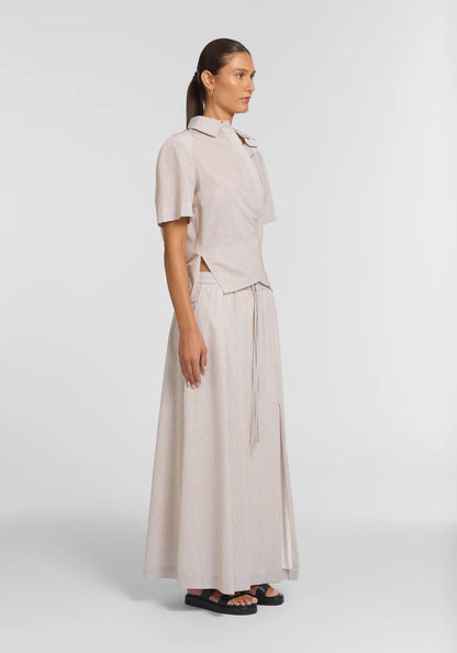Tenfold Skirt - Cosmos Stripe