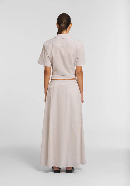 Tenfold Skirt - Cosmos Stripe
