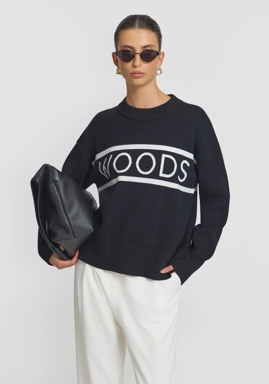 Supercross Knit - Black/Ivory