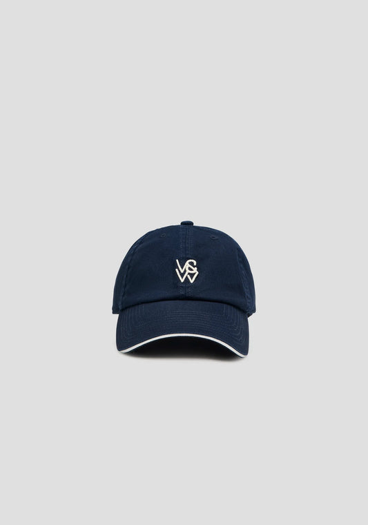 V&W Tipped Cap -Navy/Ivory