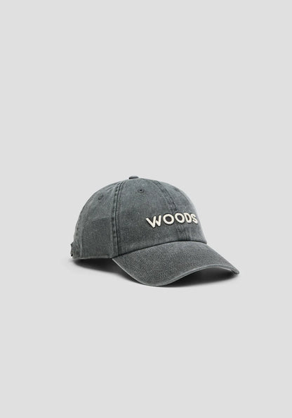 Woods Cap - Grey Vintage Wash