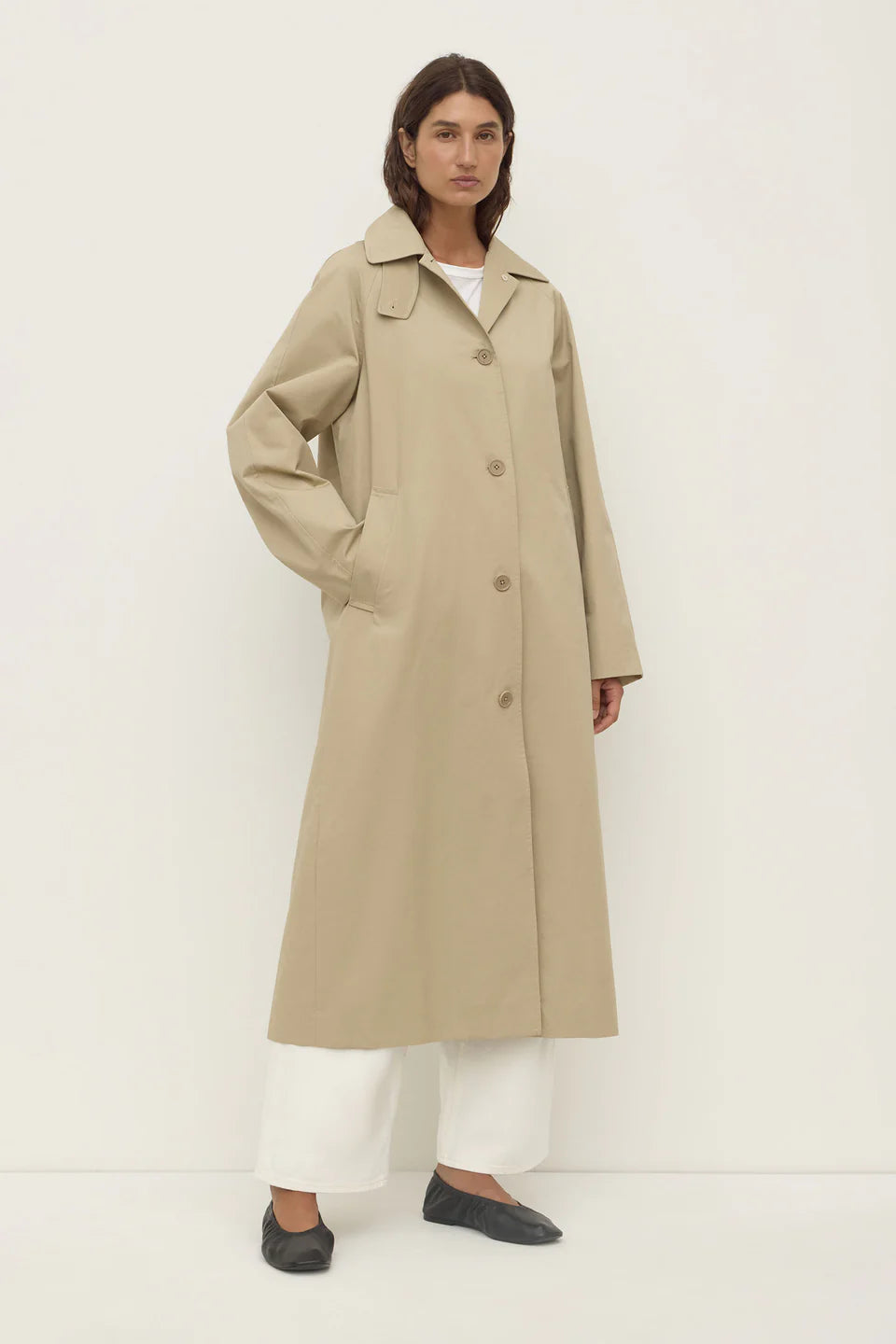 Waverly Car Coat - Sand