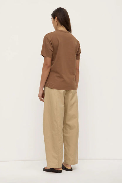 Womens Organic Base Tee - Bronze