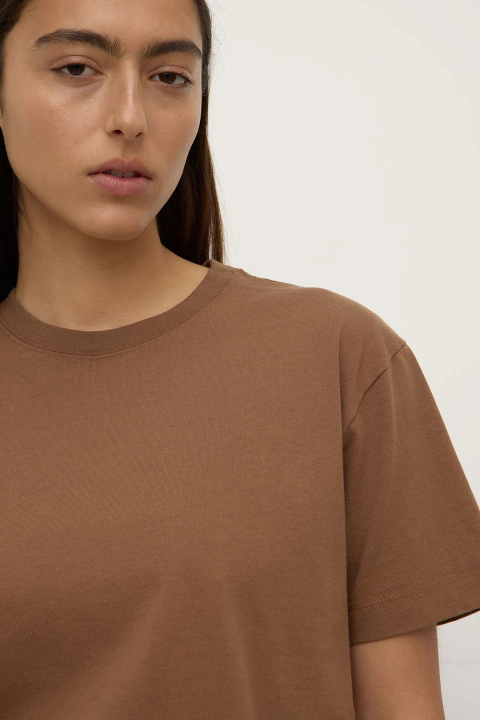 Womens Organic Base Tee - Bronze