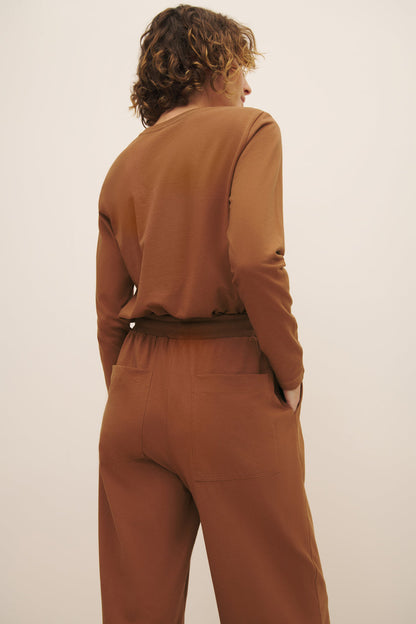 Drawcord Pant - Burnt Umber