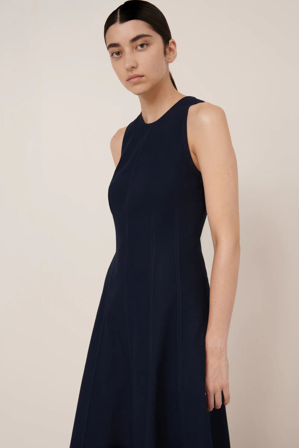 Frame Work Dress - Evening Navy