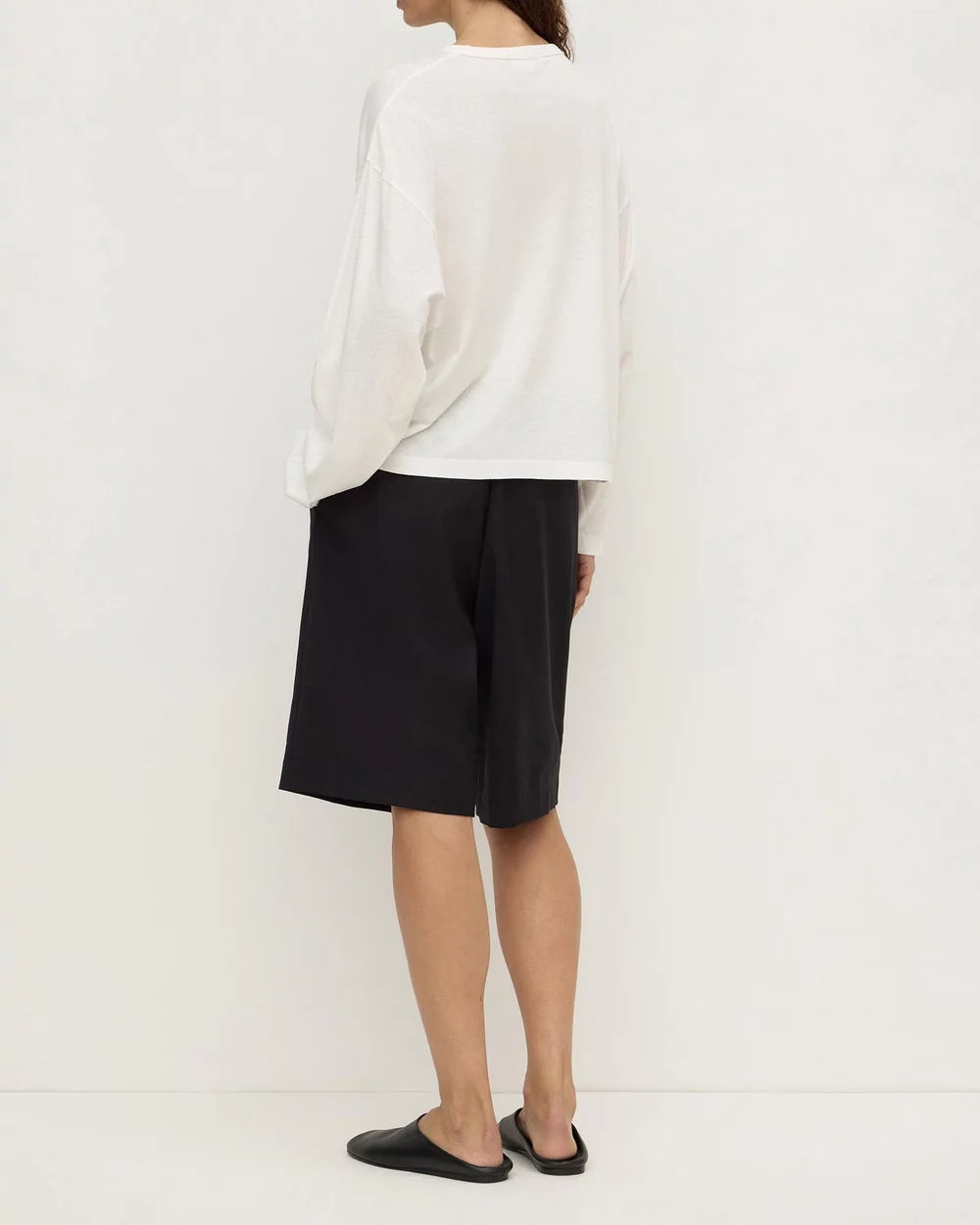 Flora Wide SS Tee - Antique White