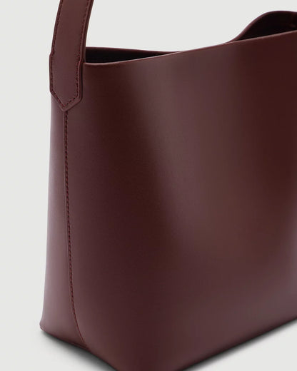 Nova Mini Bucket Bag - Raisin