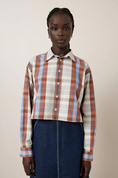 Lauren Shirt - Terra Check