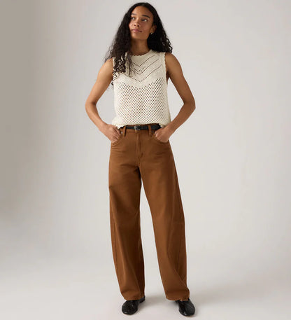 Baggy Dad Barrel - Washed Bison GD