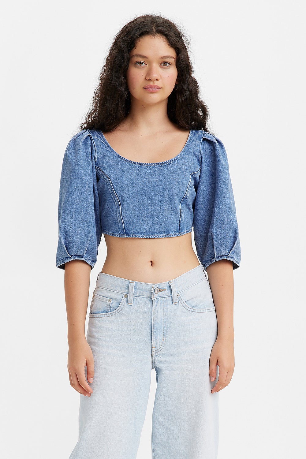 Scout Denim Blouse - Say Less 2