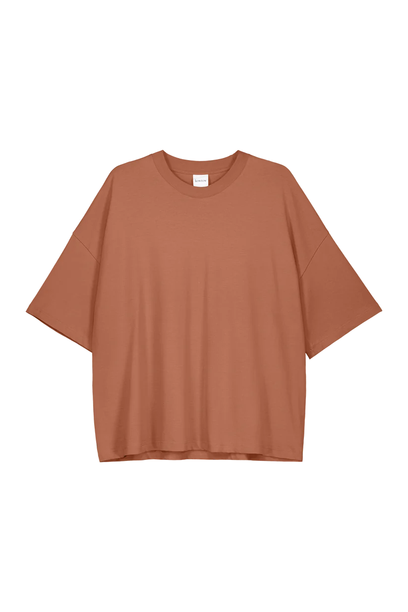 Oversized Boxy Tee - Sienna