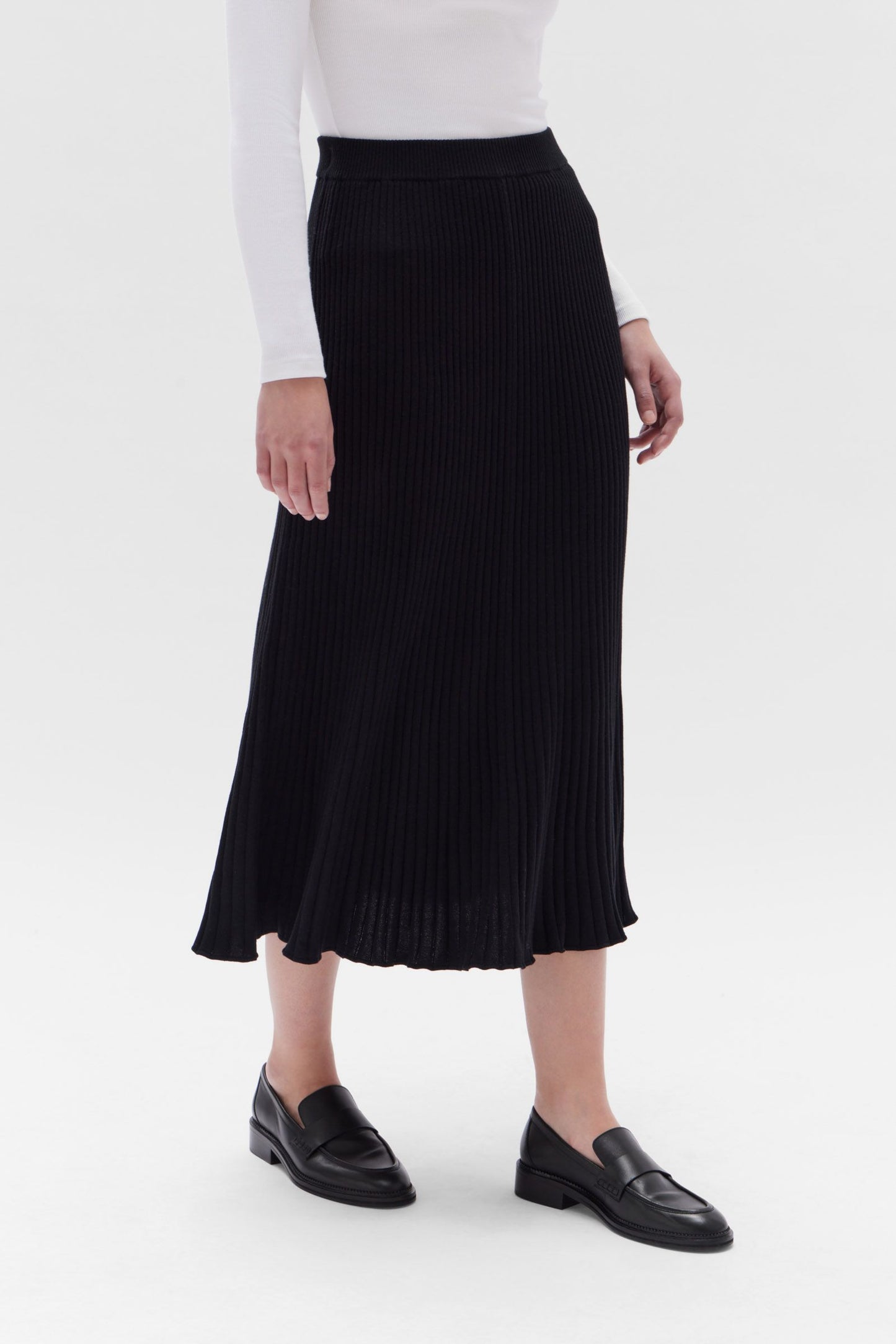 Freya Knit Skirt - Black
