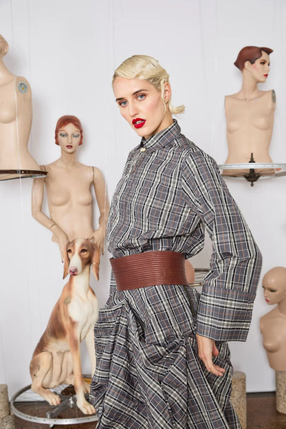 Para Shirt - Grey Check