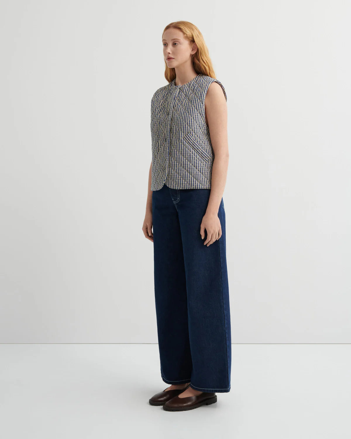 Quilter Vest - Landscape Check