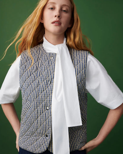 Quilter Vest - Landscape Check