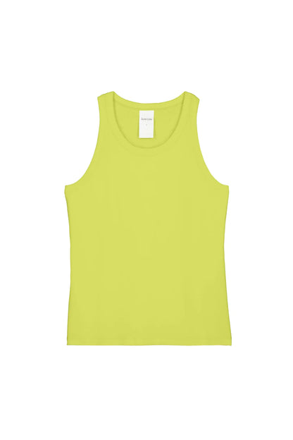 Racer Back Singlet - Fluro Yellow