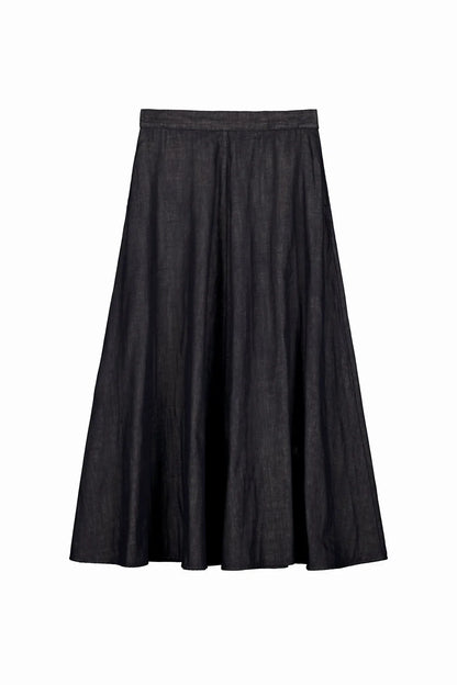 Rotation Skirt - Black Ecru
