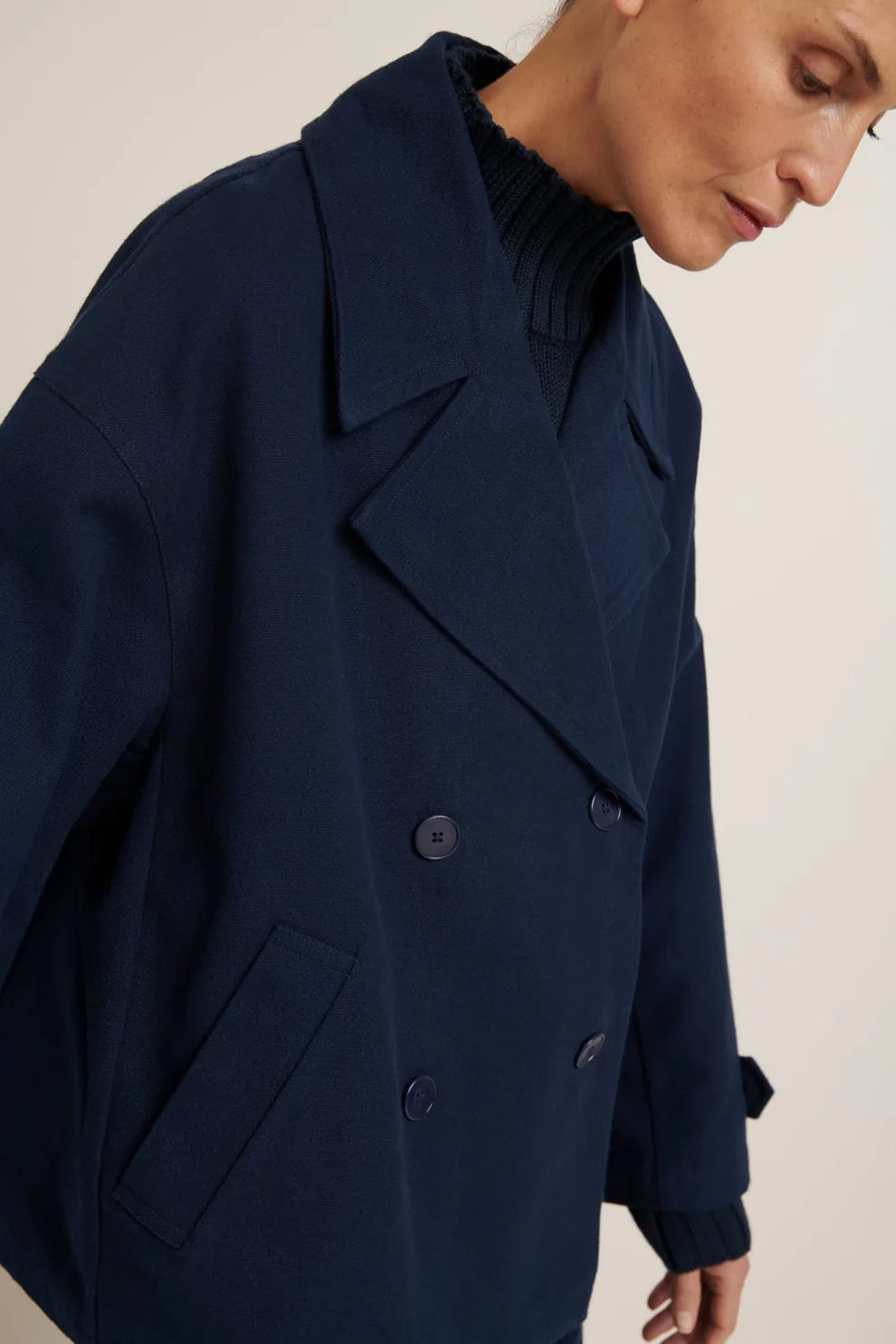 Silhouette Jacket  - Evening Navy