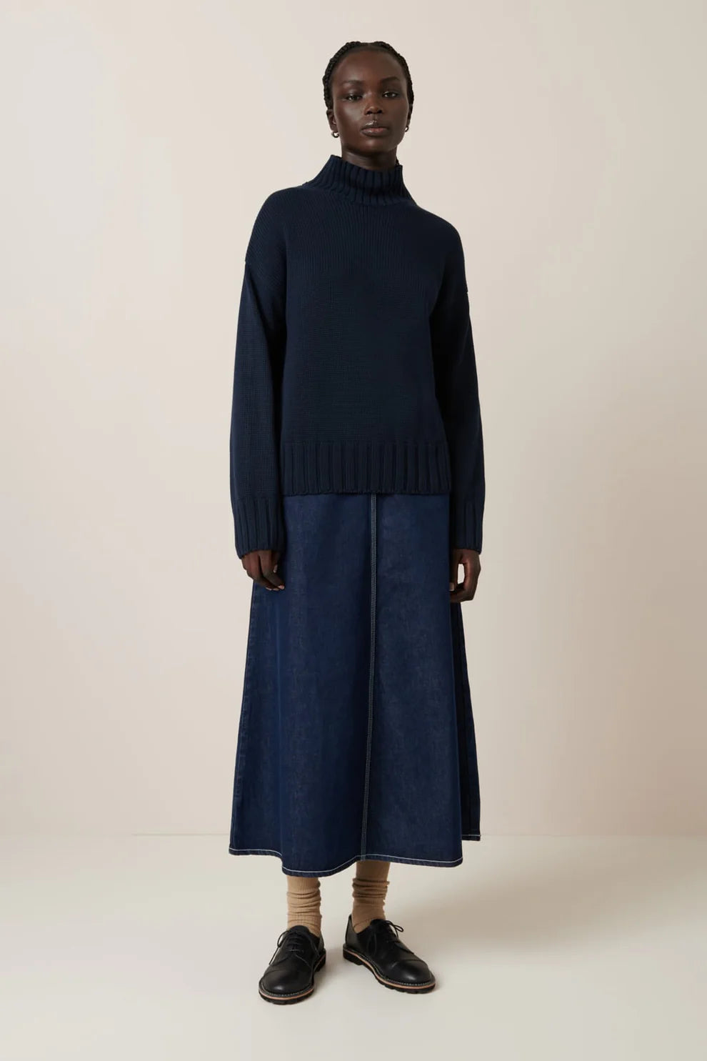 Staple Sweater - Indigo