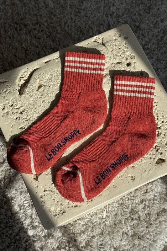 Le Bon Girlfriend Sox - Terracotta