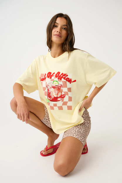 Out Of Office - Vintage Wash Lemon