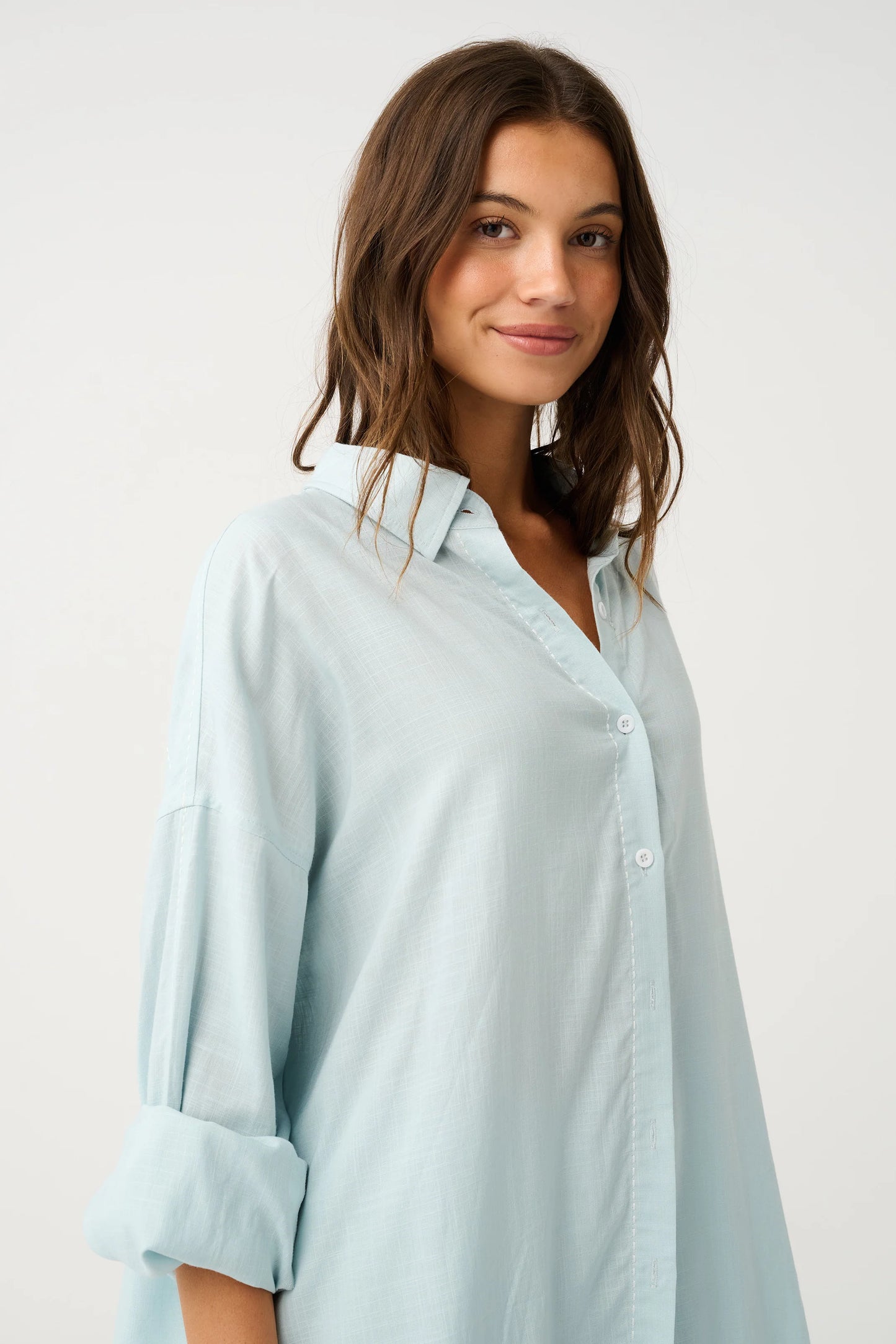 Monique Shirt - Ice Blue