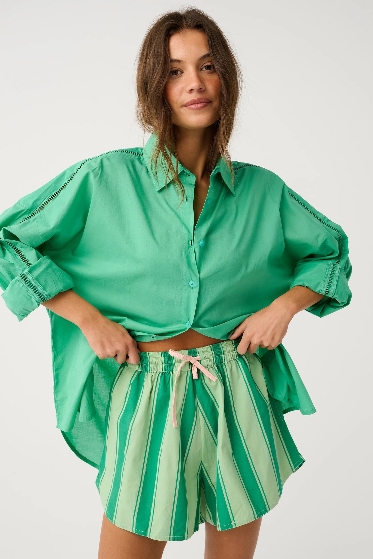 Cove Shirt - Emerald