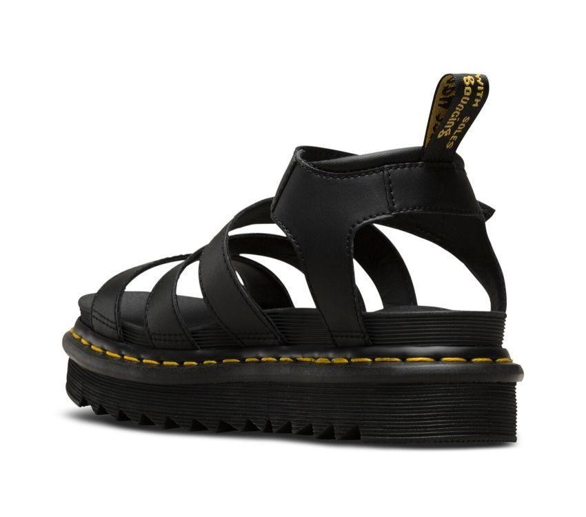 Blaire 3 Strap Sandal - Black Hydro