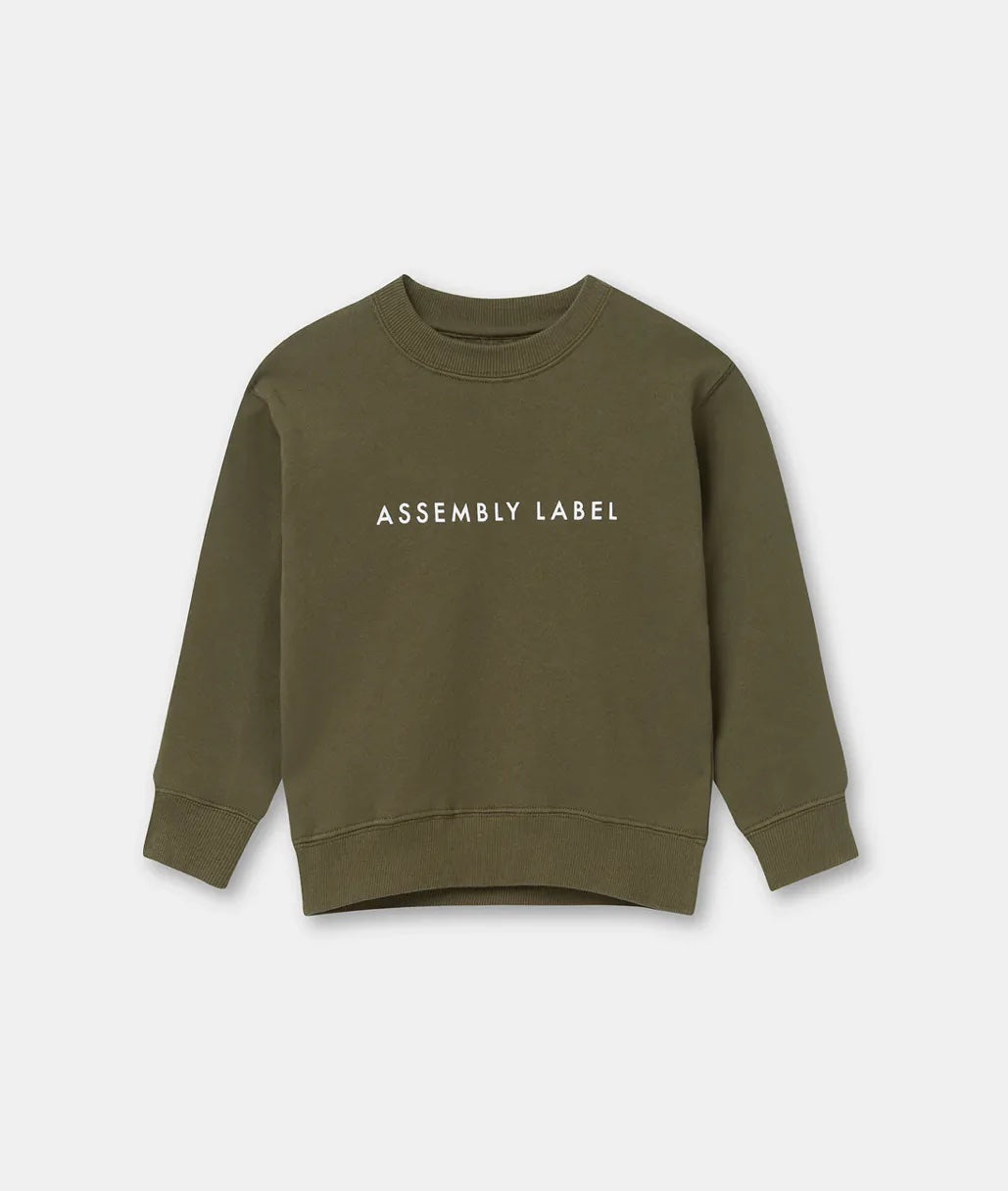 Kids Logo Fleece - Dark Olive