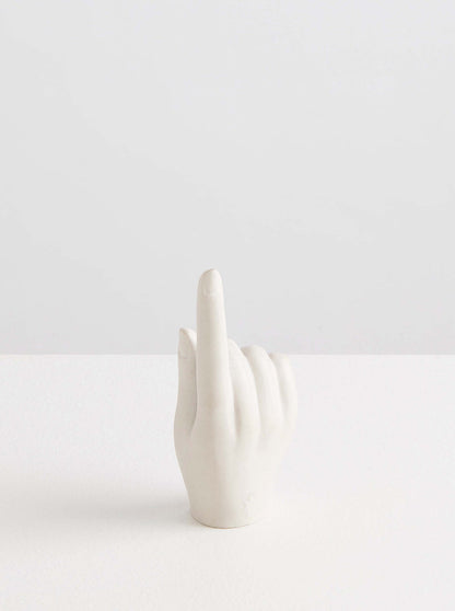 The Marble Hand - White