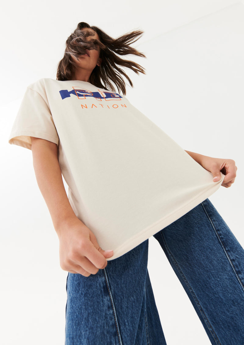 PE Nation x Ksubi SS Tee - Ecru