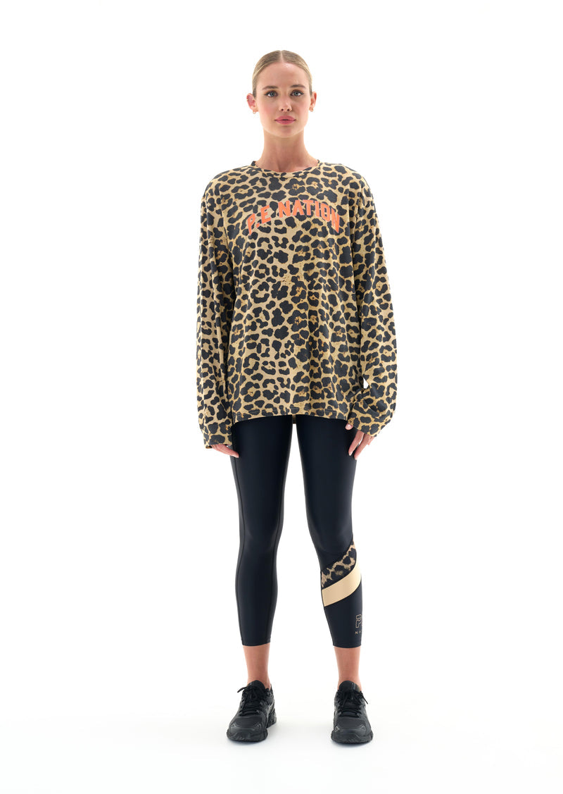 Valley LS Tee - Animal Print