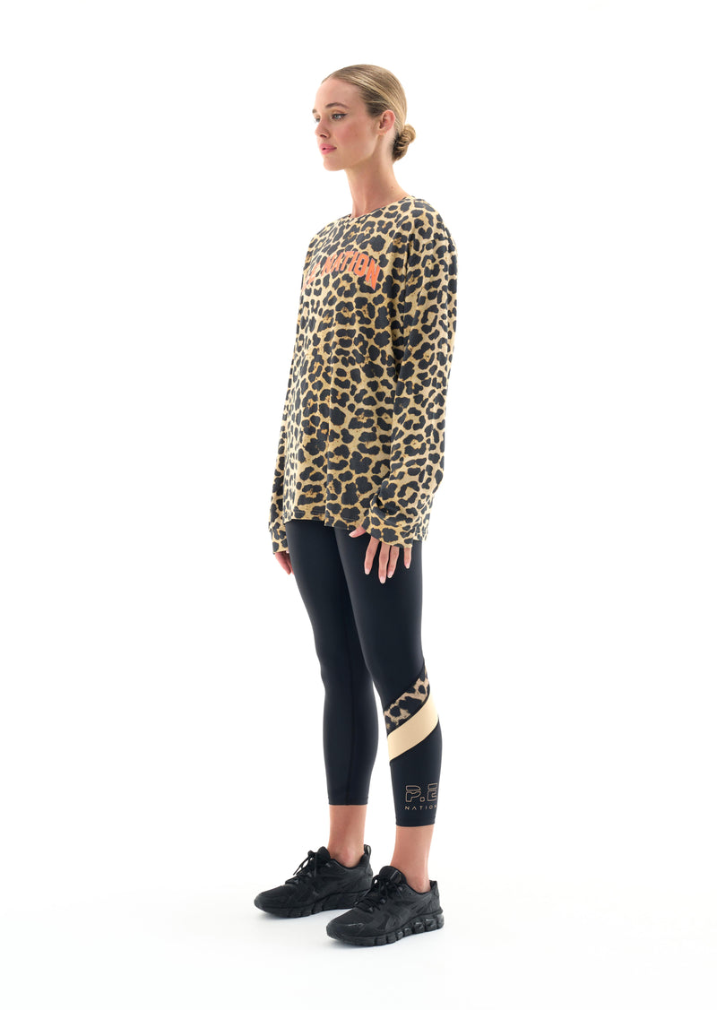 Valley LS Tee - Animal Print